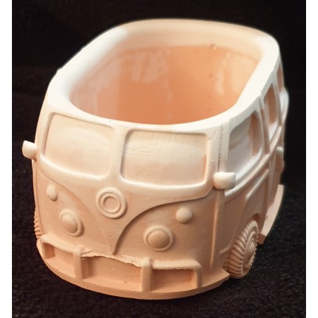 Van Bus Blumentopf Handmade aus Giesskeramik