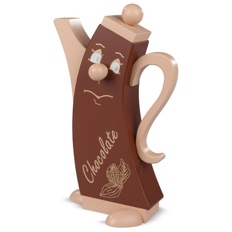 Moderne Räucherfigur Chocolate, 12x7x21cm