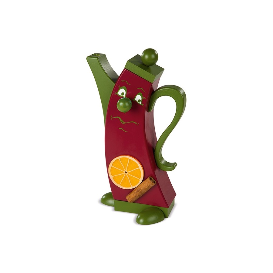 Moderne Räucherfigur Glühwein, 12x7x21cm Moderne Räucherfigur Glühwein, 12x7x21cm