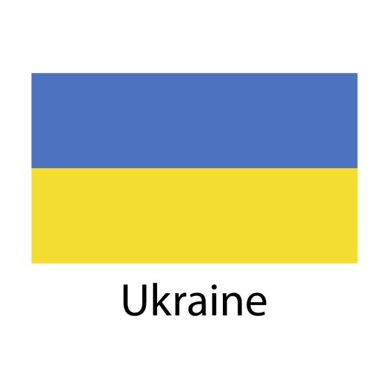 Flagge Ukraine