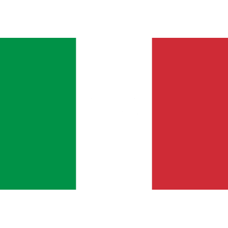 Keramiktasse mit Aufdruck "Flagge Italien"
