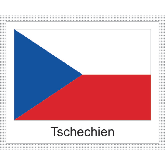 Flagge Tschechien