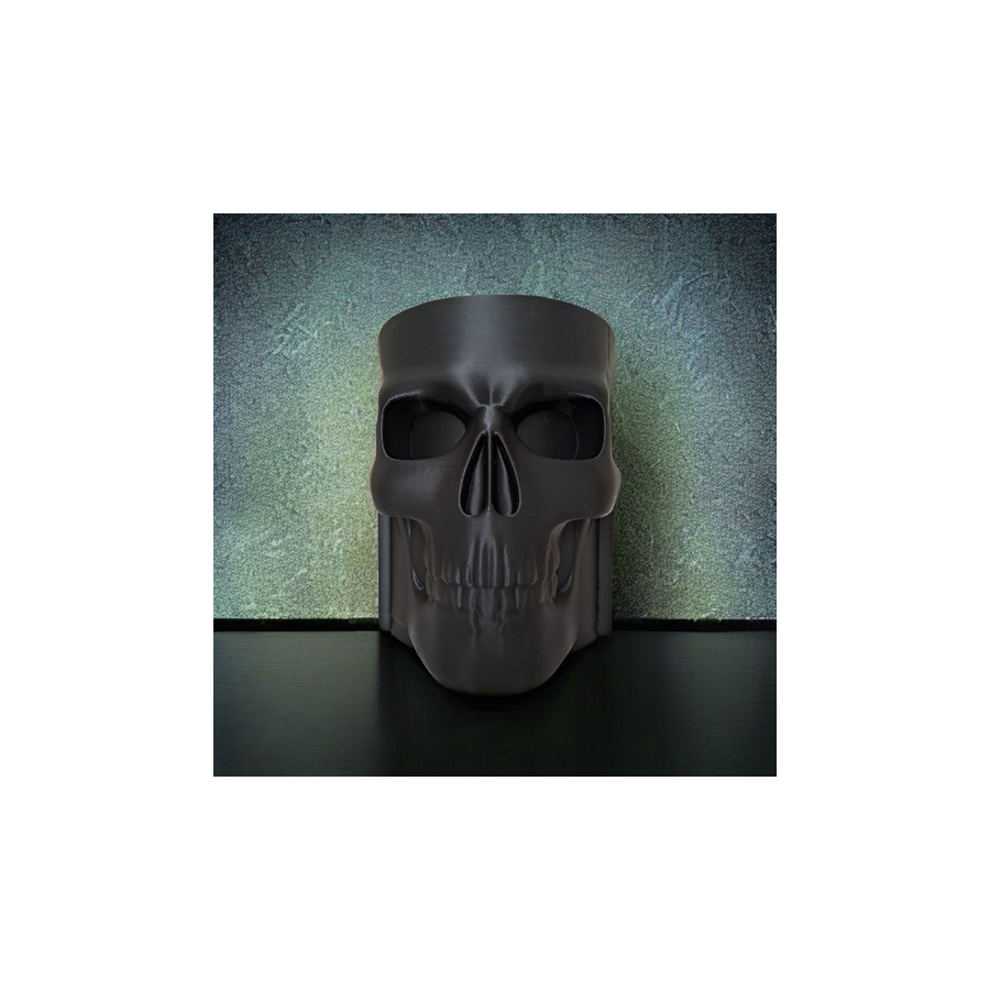 Skull Whiskey Bottle Kühler, Flaschenhalter