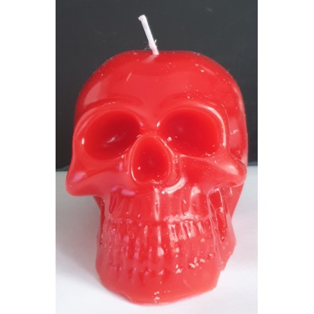 Totenkopf Kerze