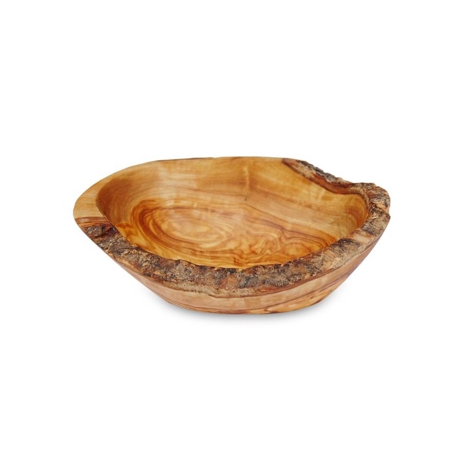 Seifenschale oval rustikal L ca. 12 – 14 cm aus Olivenholz
