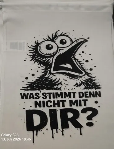 Leerbeutel mit Zugband - 41 x 28 cm mit Aufdruck inkl. 1 kleiner Beutel 12,7 x 17,78 cm